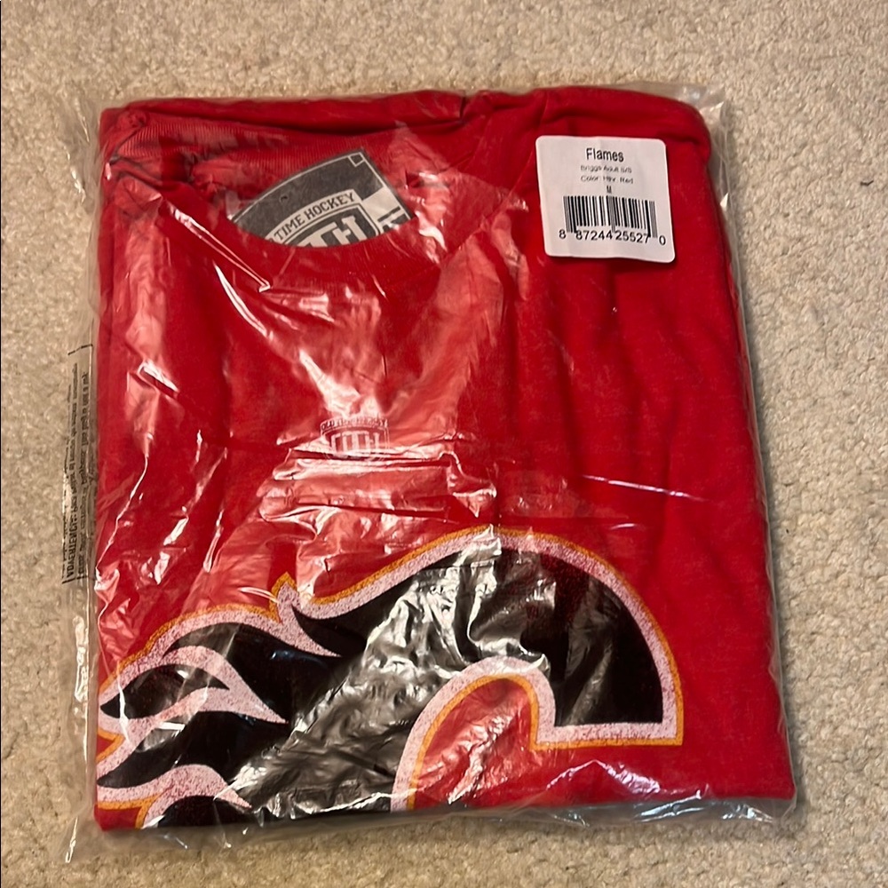 Old Time Hockey Red Graphic Tee